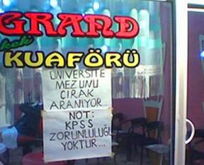 Yurdum insanından güldüren iş ilanları