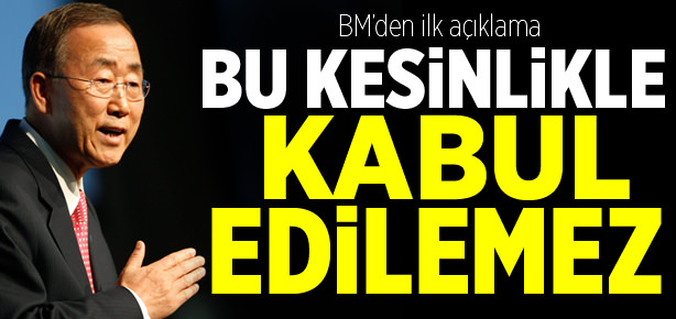 BM’den ilk açıklama