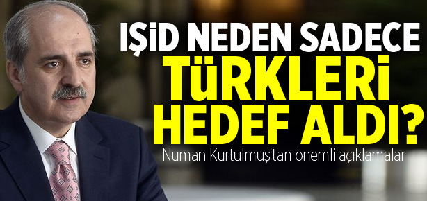 IŞİD neden sadece Türkleri hedef aldı?