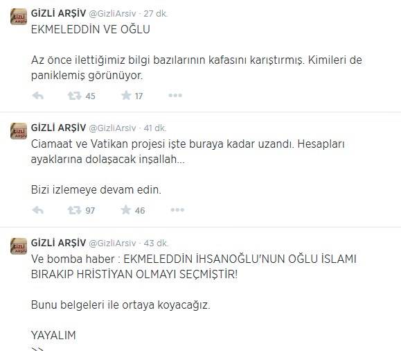 Ekmeleddin İhsanoğlu Vatikan projesi mi?-2