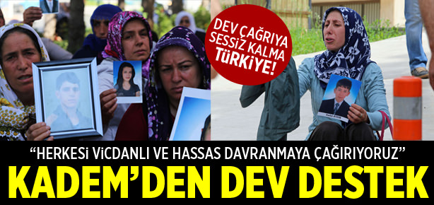 KADEM’den acılı annelere destek kampanyası