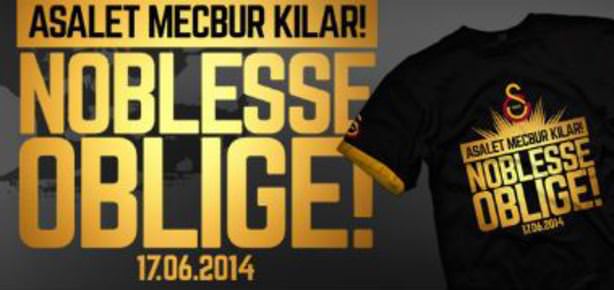 Galatasaray’dan 17 Haziran tişörtleri