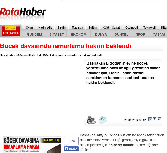 Örgütün tetikçi sitelerinden skandal haber-2