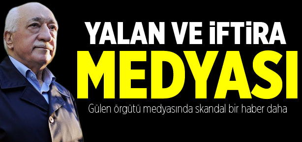 Örgütün tetikçi sitelerinden skandal haber