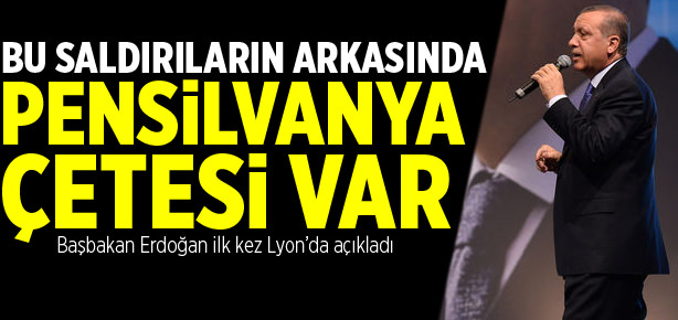 Başbakan Erdoğan ilk kez açıkladı