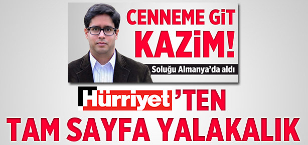Hürriyet bu sefer de Der Spiegel'e sarıldı