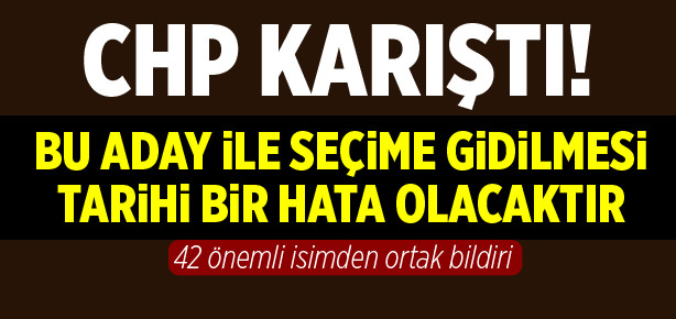 CHP’de ’çatı aday’ İhsanoğlu çatlağı