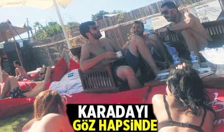 Karadayı göz hapsinde