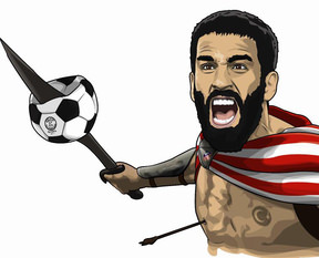 İşte Spartalı Arda Turan !