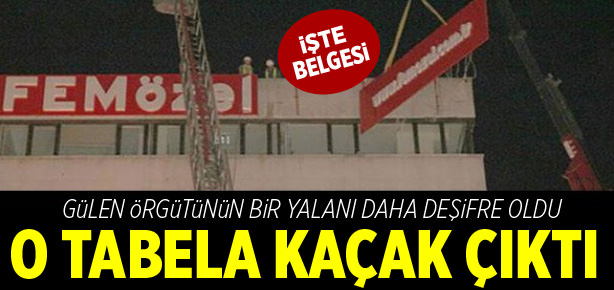 FEM tabelasının kaçak olduğu belgelendi
