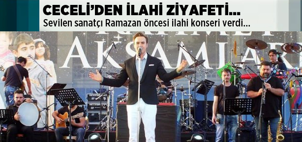 Mustafa Ceceli’den  ilahi ziyafeti!