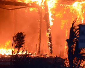 16 saat sonra kontrol altına alındı