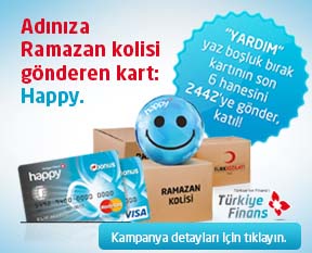 Adınıza Ramazan Kolisi Gönderen Kart: Happy!