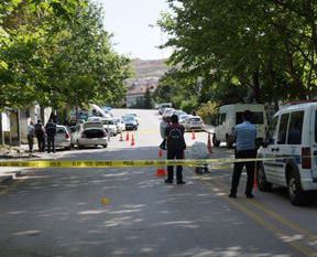 Ankara'da karakol önünde çatışma