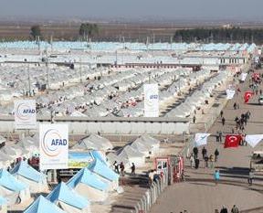 Türkmenlere 20 bin kişilik çadır kent