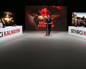 Gazze'ye canlı yayında yardım toplandı