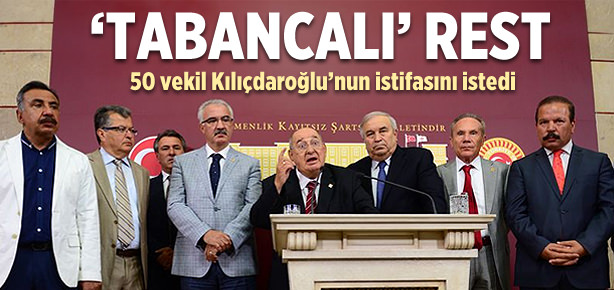 Kılıçdaroğlu’nun istifasını istediler