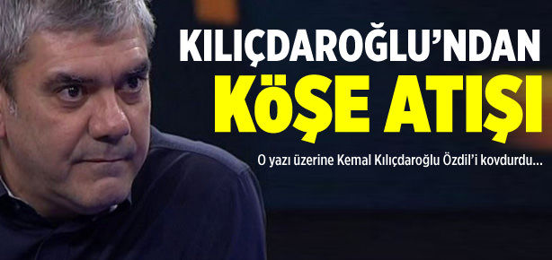 Kılıçdaroğlu'ndan köşe atışı