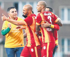 Olaylı maç Aslan'ın