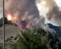 Korkunç kaza! 2 jet havada çarpıştı