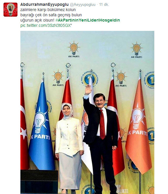 Davutoğlu'na Twitter'da büyük destek-6