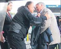 Eski dost Piontek maçı takip etti