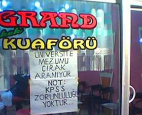 Yurdum insanından güldüren iş ilanları