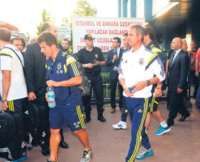 Fenerbahçe Rize'de coşkuyla karşılandı