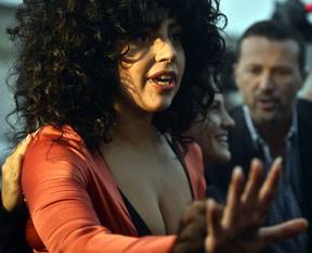 Gaga'ya İstanbul'da coşkulu karşılama