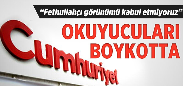 Cumhuriyet'e okuyucularından yazılı tepki