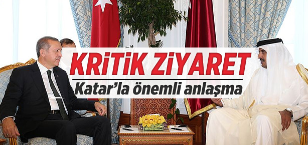 Cumhurbaşkanı Erdoğan Katar'da