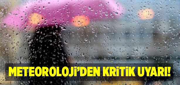Dikkat! Yağmur geliyor
