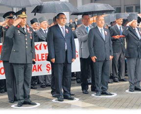 Gazi'ye büyük saygısızlık