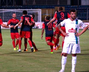 Mersin, Ç.Rize'ye aman vermedi