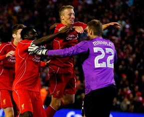 30 penaltı atıldı Liverpool turladı