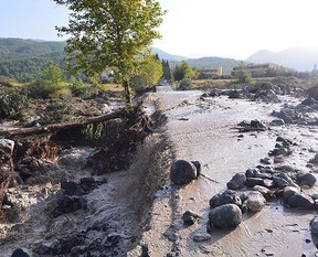Hatay'da sel baskını