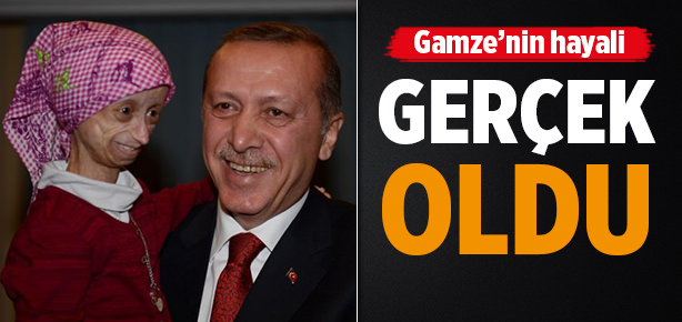 Gamze'nin hayali 8 ay sonra gerçek oldu