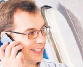 Uçakta telefon artık serbest!