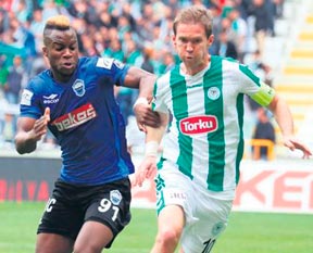 Konya - Erciyes puanları paylaştı!