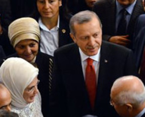 Resepsiyondan renkli kareler!