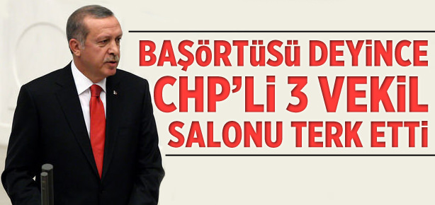 CHP'li 3 vekil salonu terk etti