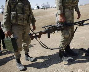 Suriye sınırında bir polis yaralandı