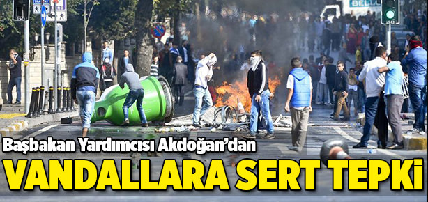 Akdoğan’dan Kobani protestolarıyla ilgili açıklama