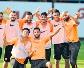 Eksik Cimbom’dan neşeli antrenman