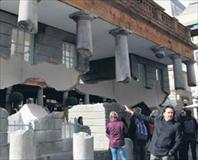 Göz yanıltan uçan bina