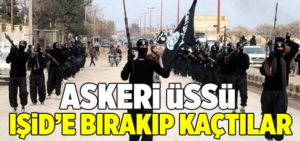 Irak ordusu askeri üssü IŞİD’e bırakıp kaçtı!