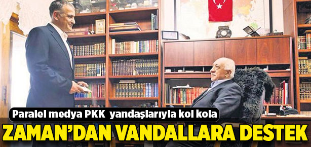 Paralel medyadan PKK yandaşlarına destek!