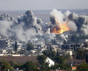 Kobani’de büyük patlama