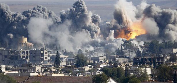 Kobani’de büyük patlama