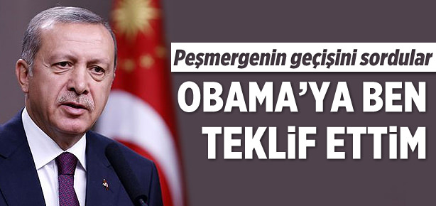 "Obama'ya zaten ben teklif ettim"